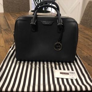 Henri Bendel West 57th Barrel Satchel